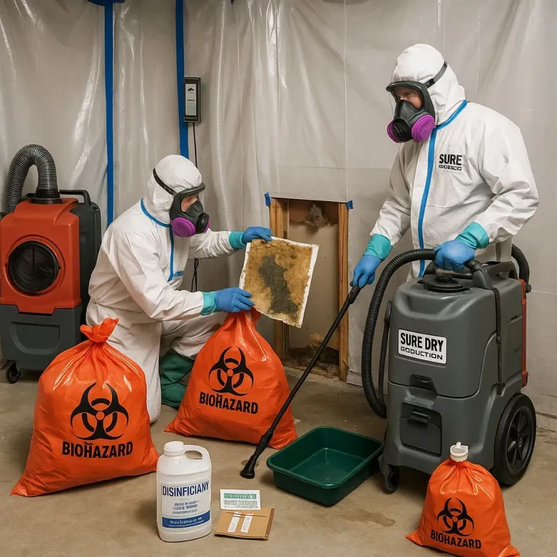 Contaminated Water Handling Protocols process in Diablo, CA