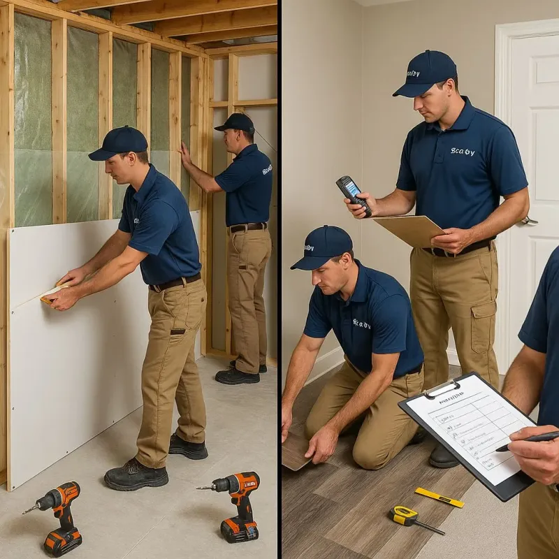 Repairs and Reconstruction process in Diablo, CA